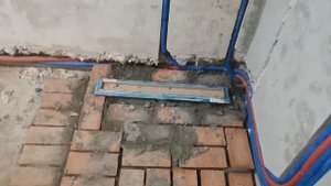 как сдедать душевой поддон - основание