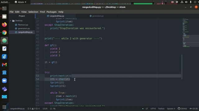 Iterables Range and Map in Python 3