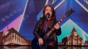 Little ROCKSTAR Rocks Out on Britain's Got Talent 2020 | Kids Got Talent