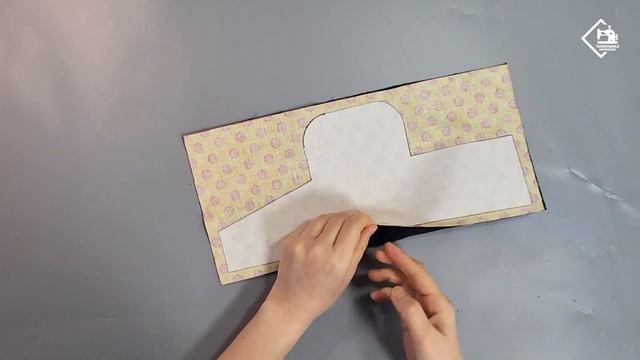 DIY A card wallet that even beginners can make very easy / sewing tutorial [Tendersmile Handmade] смотреть онлайн