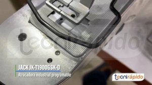 Tutorial- Atracadora industrial JACK JK-T1900GSK-D