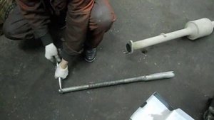 Ssang Yong Kyron-Clan  Выбиваем катализатор