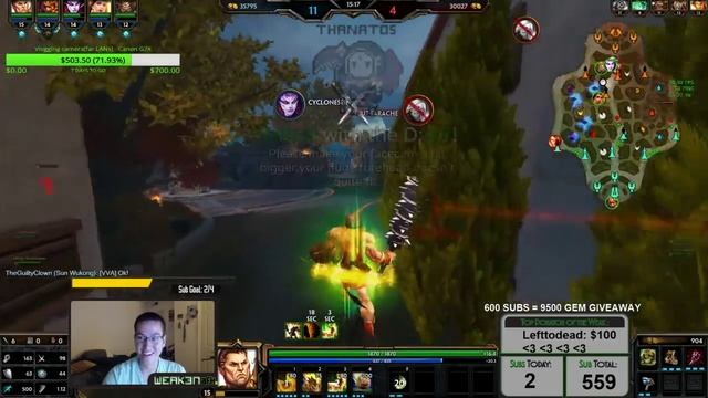 Hercules Jungle: Defense is for losers - Smite - Weak3n смотреть онлайн