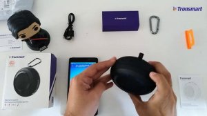 TRONSMART SPLASH BLUETOOTH SPEAKER UNBOXING