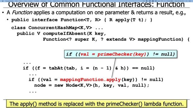 Java Functional Interface: Function смотреть онлайн