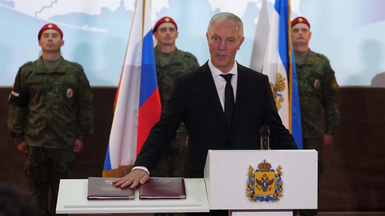 Владимир Сальдо официально вступил в должность главы Херсонской области