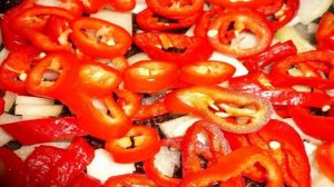 Куриные голени запеченные с болгарским перцем