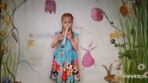 Русская народная песня - Ходит зайка по саду... #флейта#