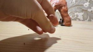 Как слепить бегемота из пластилина.Из фильма годзилла 2:Король монстров.