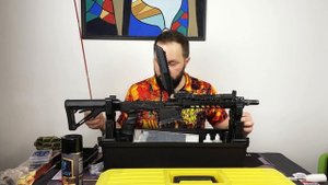 ЯЩИК ДЛЯ ЧИСТКИ ОРУЖИЯ С ПОДСТАВКОЙ. Обзор.