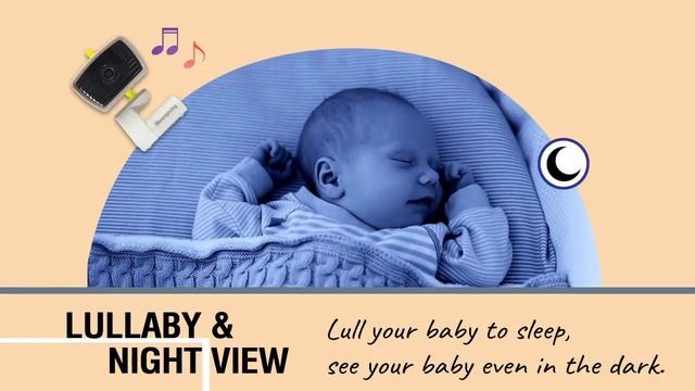 Moonybaby Non-Wifi Baby Monitor WideView 50 смотреть онлайн