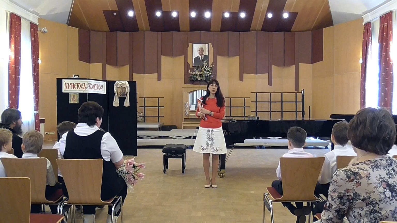 АХИ им В.С.Попова, пасхальный концерт, 20.04.2017. смотреть онлайн