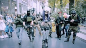 Industrial Dance Madness by Sayomi Poznań Game Arena 2015 COSPLAY Music Video