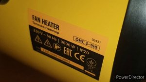 Тепловентилятор керамический DENZEL DHC 3-150\Fan heater ceramic DENZEL DHC 3-150