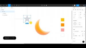 Make Moon and stars in Figma, in 5 mins ?
