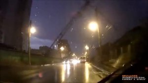 В Красноярске упал башенный кран