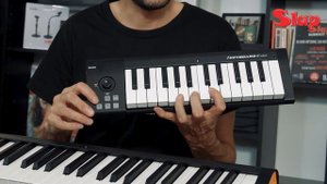 Controlador Midi Icon Pro Audio Ikeyboard 3 Mini