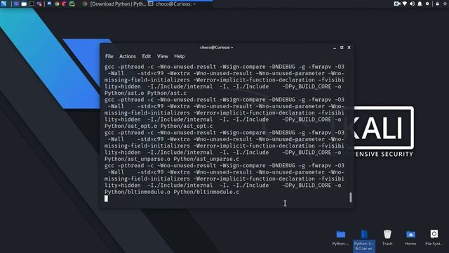 How To Install Python 3 Latest Version On KALI LINUX | Python Version 3.9.0 | KALI 2020.1 смотреть онлайн