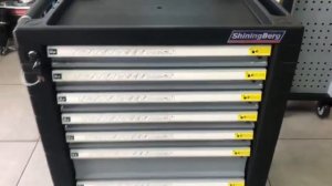 Тележка для инструмента ShiningBerg, 7 полок