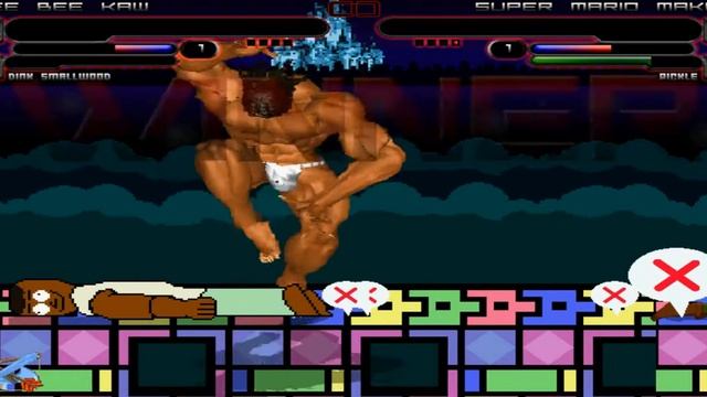 Mugen Arcade Run: Dee Bee Kaw (Me) and Dink Smallwood смотреть онлайн