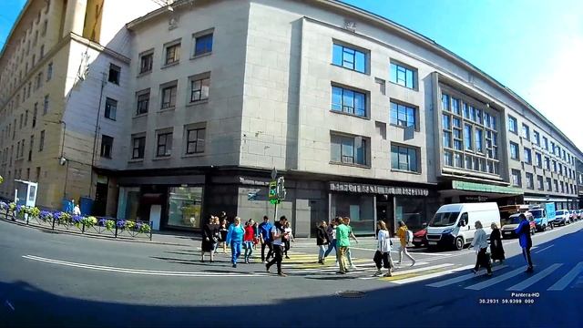 Санкт Петербург. От улицы Савушкина до Красного Села. смотреть онлайн