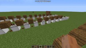 Вишнёвая семёрка , на музыкальных блоках. Майнкрафт