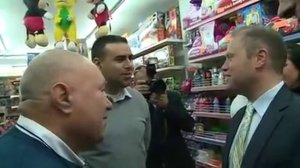 Joseph Muscat tours Hamrun shops