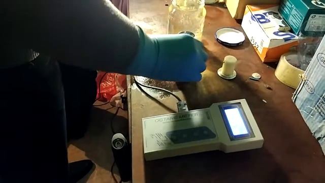 Замеры октановых чисел бензина 12.03.17