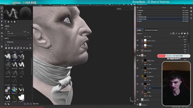 ТЕКСТУРИНГ НЕВЕРОЯТНОГО НОСФЕРАТУ в Substance Painter