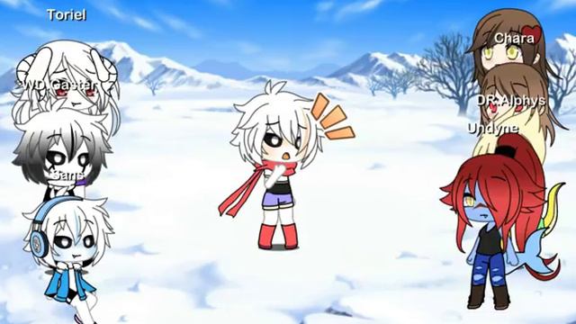 Undertale singing battle ( Skelefamily vs Strong girls) смотреть онлайн