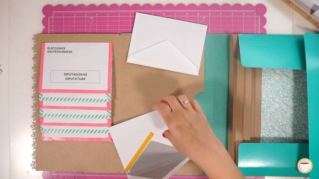 Tutorial Scrapbooking (parte 2): Album Veraniego. Tutorial desplegable en cascada. Portfolio. смотреть онлайн