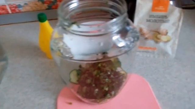 Вода Сасси по моему рецепту 🥒🥤👍#вода #мой #рецепт #recipe