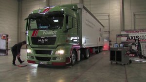 Лазерная система сход-развала для грузовых автомобилей, прицепов и автобусов AXIS 4000 HAWEKA