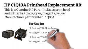 HP C1Q10A Printhead Replacement Kit