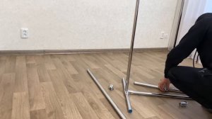 Напольная вешалка своими руками