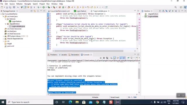 How to Install Cucumber Eclipse Plugin with Selenium Java and Basic Cucumber Programming |cucumber