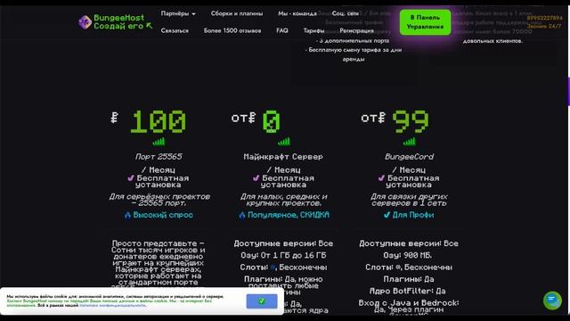 КАК БЕСПЛАТНО СОЗДАТЬ СЕРВЕР МАЙНКРАФТ 100% 2023 смотреть онлайн