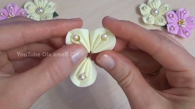 ? ПОСМОТРИТЕ как КРАСИВО Получилось ? Простые ЦВЕТЫ из ФОАМИРАНА за 5 МИНУТ!!! Ola ameS DIY смотреть онлайн