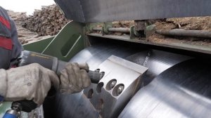 Дробилка для производства щепы большой производительности Pezzolato двигатель 800 л с