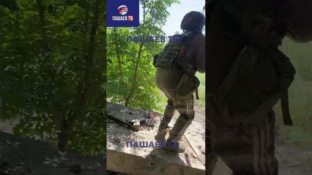 Боец с позывным "Архангел" поделился кадрами боевой работы #сво #армияроссии #5яОМСБр #military #дн