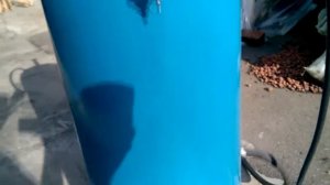 Ресивер для компрессора из газового баллона