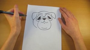 Как Нарисовать Мопса | Рисуем Собаку | Уроки Рисования