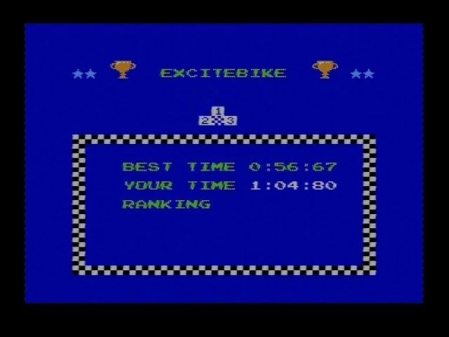 Excitebike [Dendy] - real-time playthrough (part 2/2)