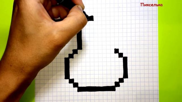 Как Рисовать Куки по Клеточкам BT21 ♥ Рисунки по Клеточкам смотреть онлайн