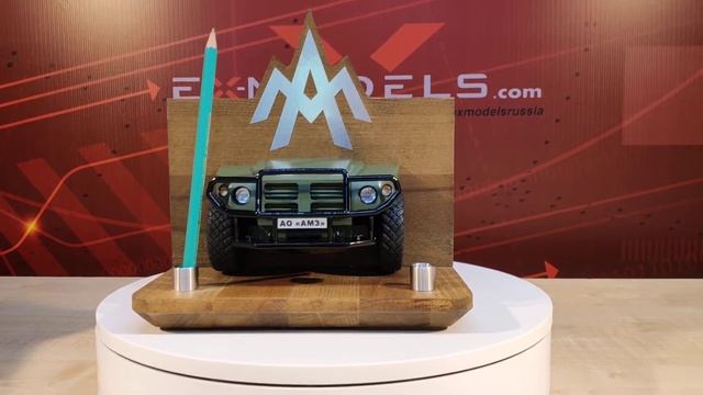 Бизнес-сувенир. Макет бронеавтомобиля ГАЗ-2330 «Тигр». смотреть онлайн