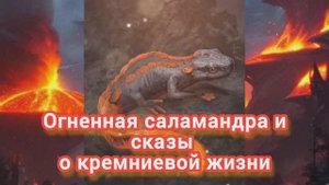 Огненная саламандра и сказы о кремниевой жизни 19.07.2023.?⚡️??