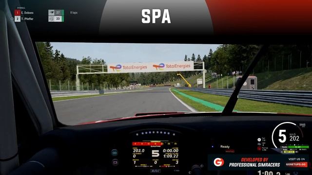Spa Francorchamps 2:16.5 - Nissan GTR GT3 2018 - GO Setups | ACC 1.9.5 смотреть онлайн