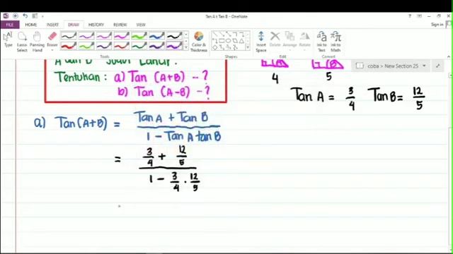 ||Sin A=3/5 dan Sin B=5/13, A dan B lancip.Tentukan Tan(A+B) dan Tan (A-B)!||TRIGONOMETRI|| смотреть онлайн