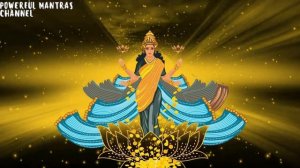 ॐ Money mantra Laxmi mantra - Wealth, Prosperity, Fertility by Lakshmi Goddess