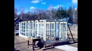 Как собрать ТЕПЛИЦУ из рам!